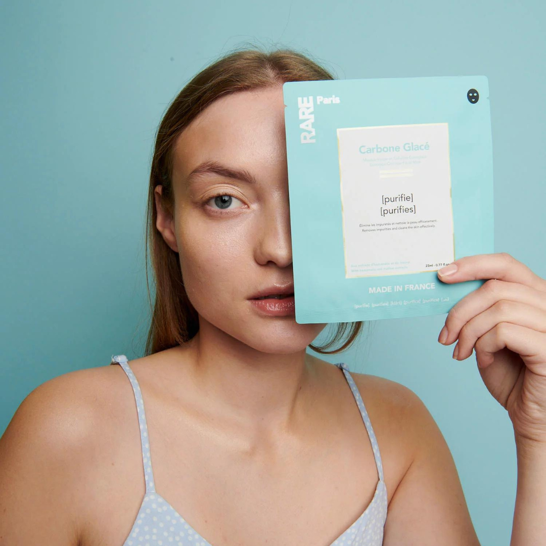 Valomoji Veido Kaukė CARBONE GLACÉ