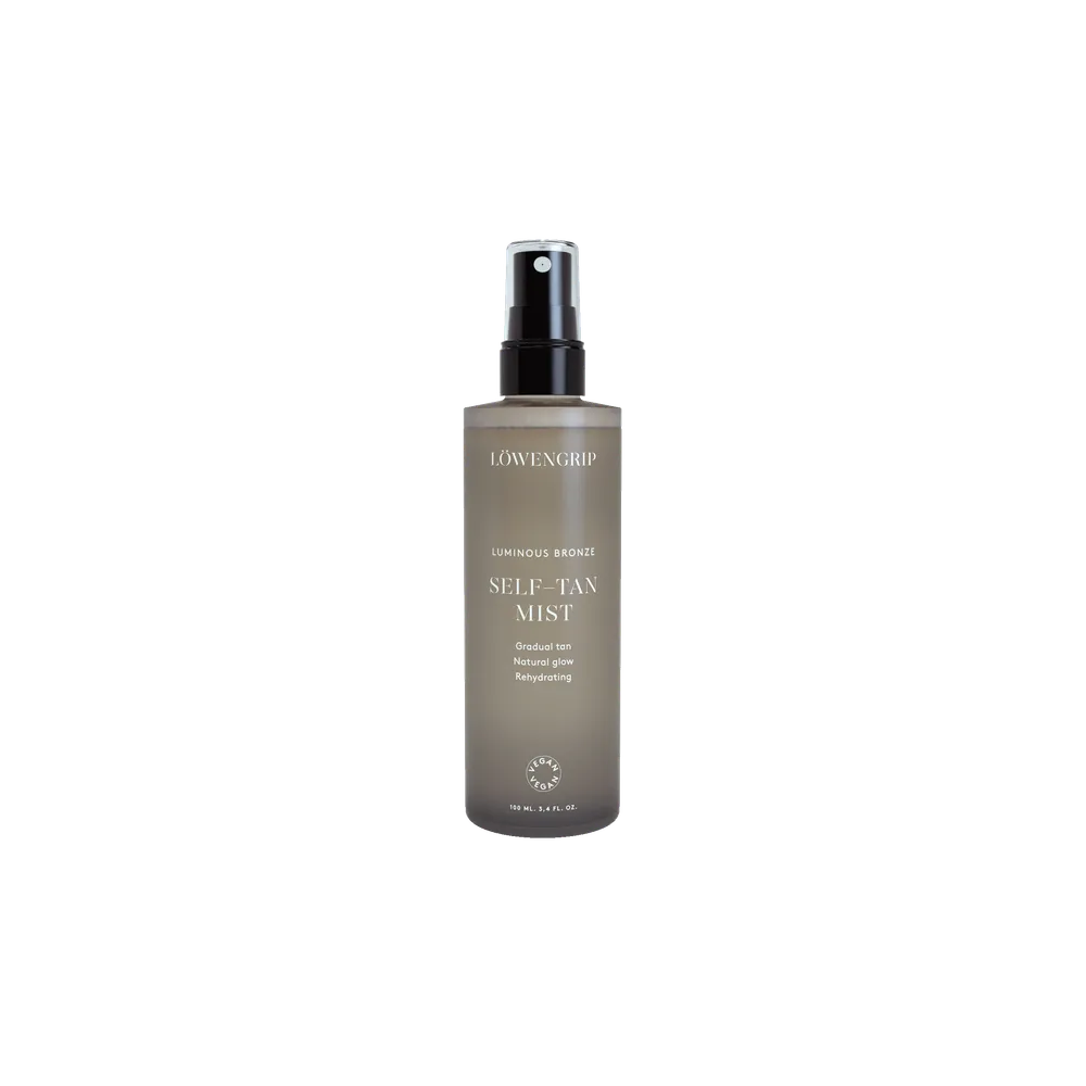 LÖWENGRIP LUMINOUS BRONZE SELF-TAN MIST – SAVAIMINIO ĮDEGIO KŪNO DULKSNA